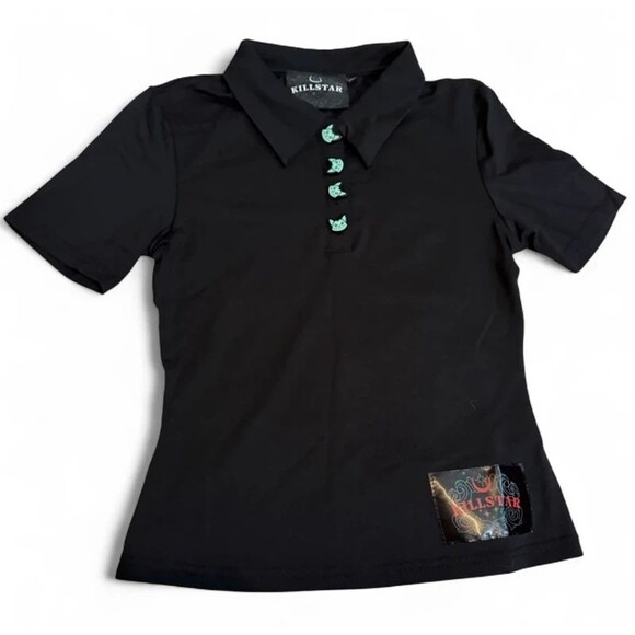 Killstar Tops - Killstar Lil Vampurr Polo